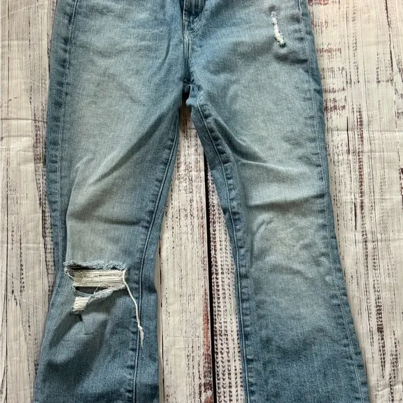 Mother High Rise The Tippy Top Frisky Ankle Jeans in Sippin Sweet Tea Size 25