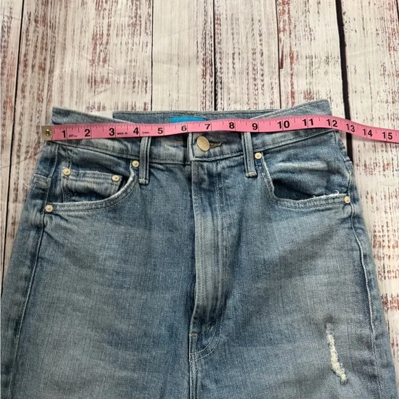 Mother High Rise The Tippy Top Frisky Ankle Jeans in Sippin Sweet Tea Size 25