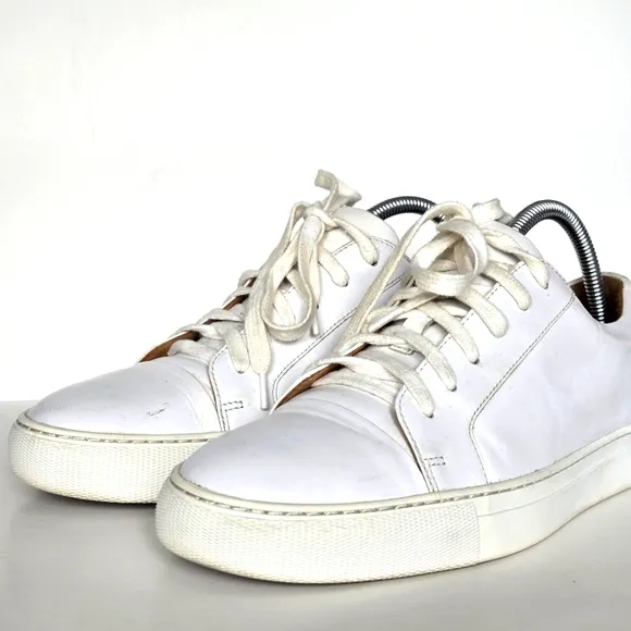 Mr. B’s Fashion for Aldo’s White Leather Sneakers size 8