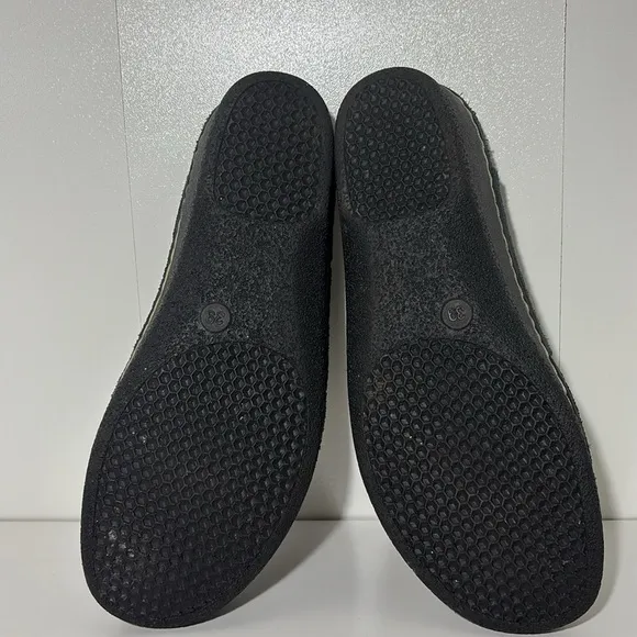 NAOT navy blue leather mule slides arch support comfort shoe slip on mary Janes