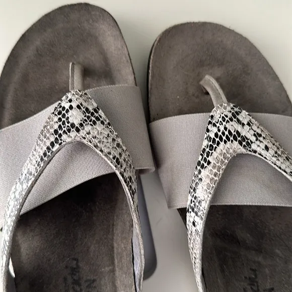 Naot Penelope Sandal Cobra Lite Grey Walking Slide Comfortable EU 41  US 10-10.5