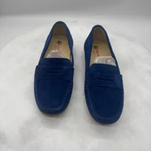 Naturino Boy’s Blue Loafers Slip-Ons Suede Size 35 EU