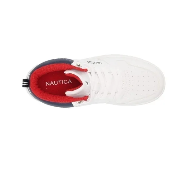 NAUTICA Kids Lace-Up Fashion Sneakers Size 4 # Box H373