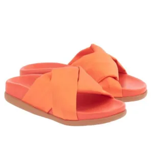 NEW ANCIENT GREEK SANDALS whitney footbed sandals in coral
