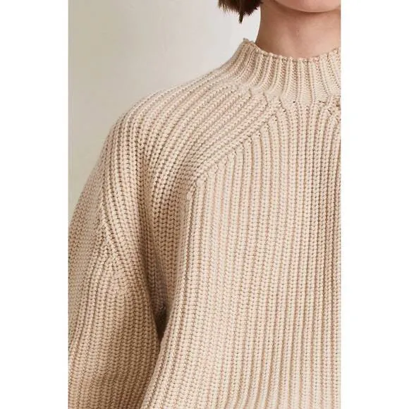 NEW APIECE APART eco nueva merel sweater in warm sand