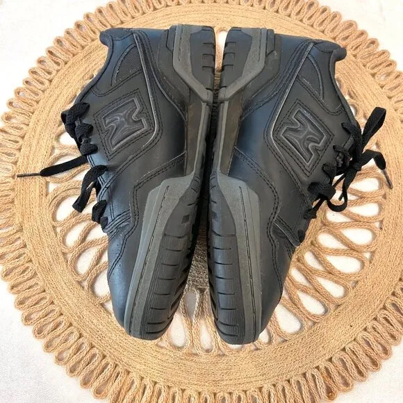 New Balance 550 Triple Black Sneakers Size 6 GSB550BB