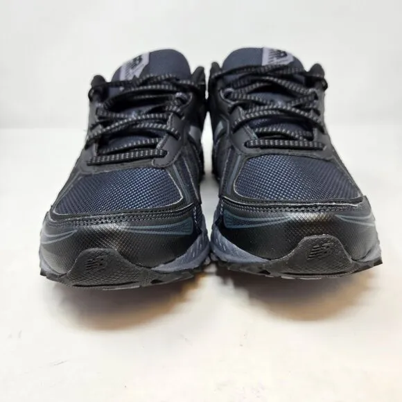 New Balance Mens 12 410v5 Trail Running Shoes Black/Grey All-Terrain Sneakers At