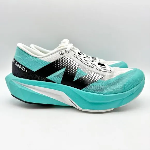 New Balance Mens FuelCell Rebel v4 Sneakers US 8.5 M EU 42 Blue Athletic EUC