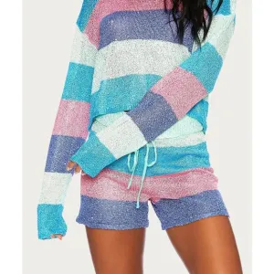 NEW BEACH RIOT beach sweater in mod stripe