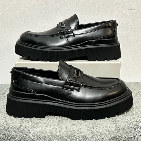 New! Bershka Chunky Y2K Style Loafers