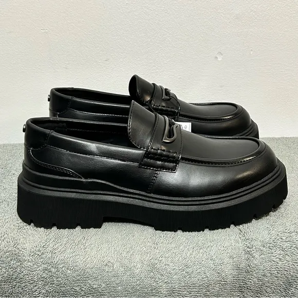 New! Bershka Chunky Y2K Style Loafers