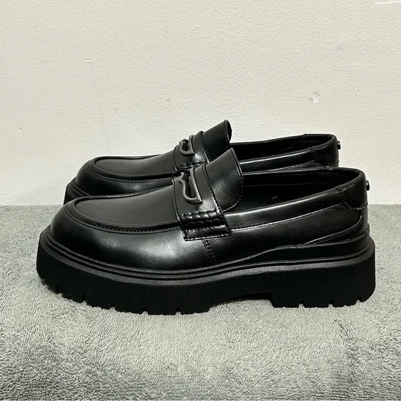 New! Bershka Chunky Y2K Style Loafers