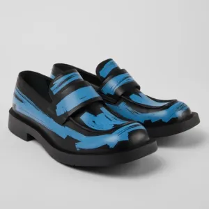 New! Camper MIL 1978 Square-Toe Leather Chunky Loafers