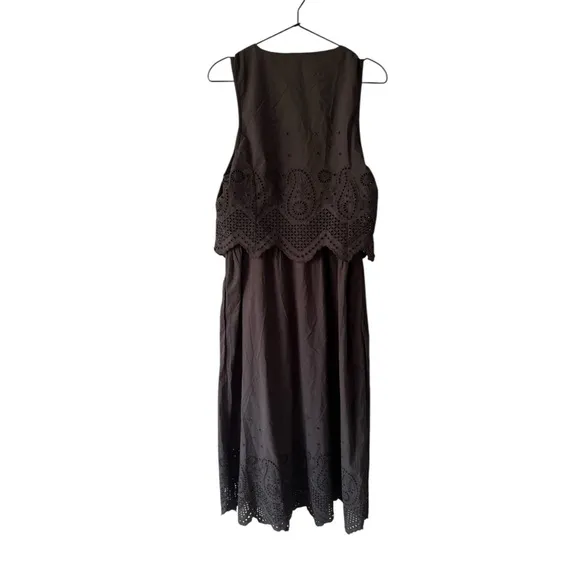 New! Cleobella Julie Midi Dress Embroidered Eyelet