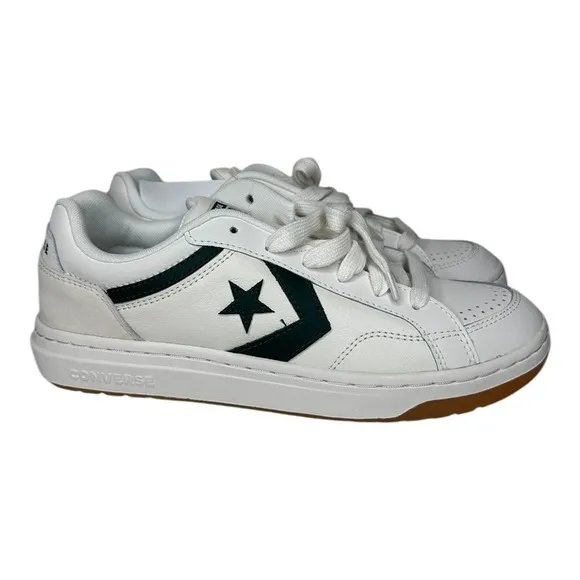 New Converse Men's‎ Pro Blaze Classic Ox White Green Sneakers size 9.5