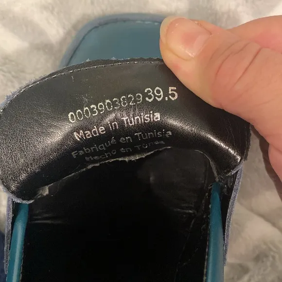 New FREE PEOPLE Zoe Platform Loafer / Deep Jade Size 39.5