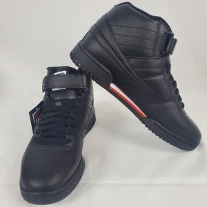 New In Box FILA F-13V Mens Fashion Sneakers Black/Fila Red/White Choose Size