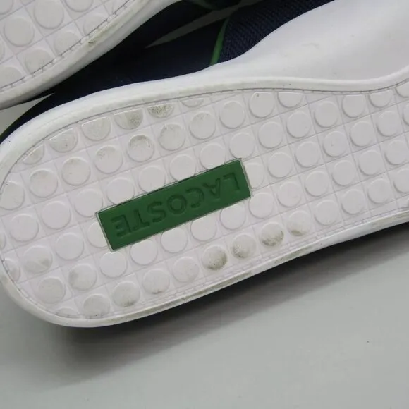 NEW LACOSTE Mens Nivolor Sneakers Casual Comfort Lightweight  Round Toe Size 10