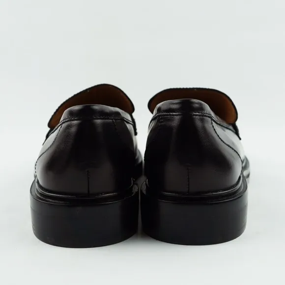 New MADEWELL Size 9 The Vernon Bit Hardware Loafer Leather Black $158 NN868