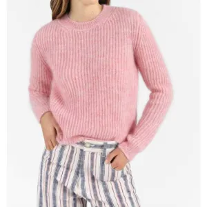 NEW MASSCOB ona sweater in iced cherry