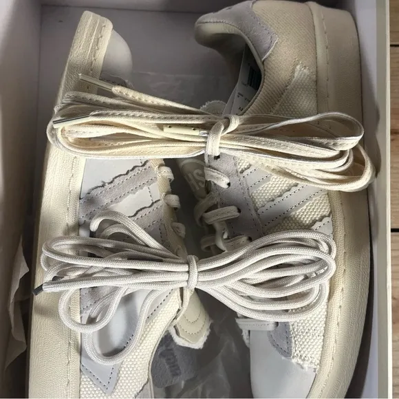 NEW Mens Multi-Size Adidas Campus x Highsnobiety “HIGHArt” Low Sneakers IG8171