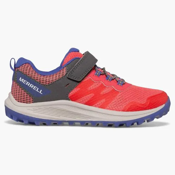 NEW MERRELL kids nova 3 sneaker in lava