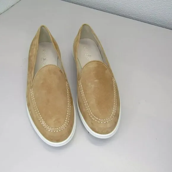 NEW MICHELE LOPRIORE Womens Lori Loafer Slip On Suede Cushion Comfort Size 6