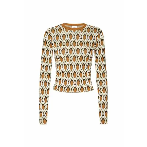 NEW MISA LOS ANGELES joyce top in brown