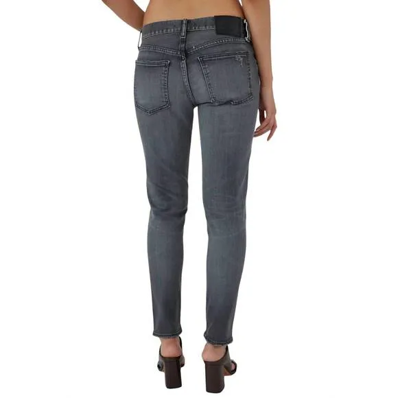 NEW MOUSSY midland skinny jean in black