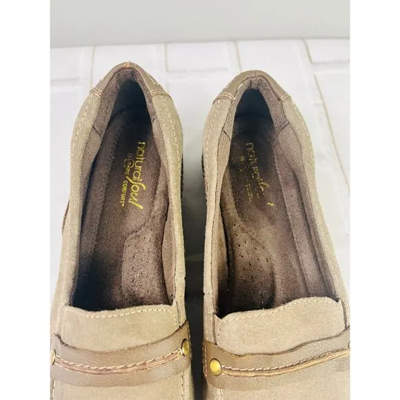 NEW Naturalizer suede tan loafers size 8.5