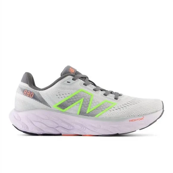 NEW NEW BALANCE women's 880 v14 running sneakers in grey matter with taro and bl