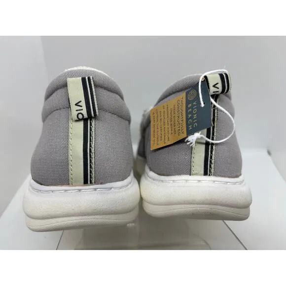 NEW NWT No Box Vionic Beach Seaview Men's Loafers Shoes Gray US 9.5