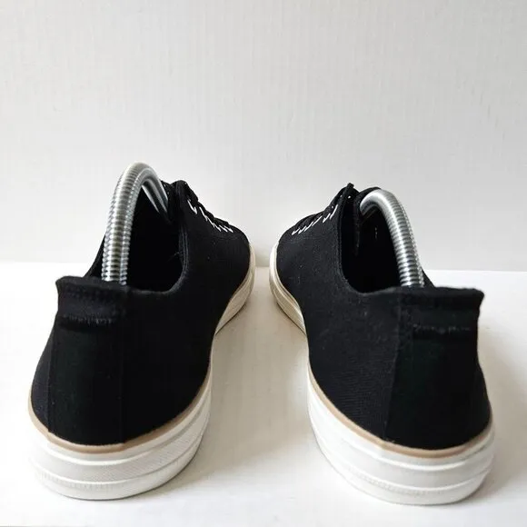 New Republic Shoes Mens 12 Night Cap Black Canvas Sneakers NWOT