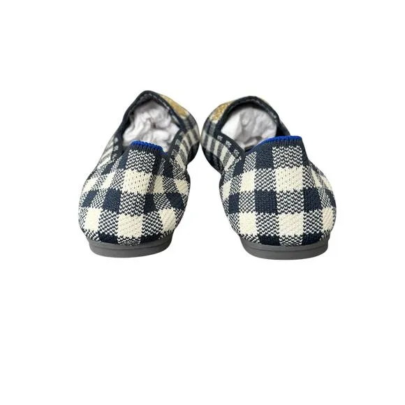 New! Rothy's Kids Gingham Heart Limited Edition Loafers - Size 3