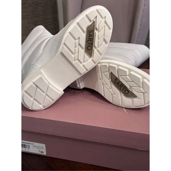 New! Sarto white snow boot