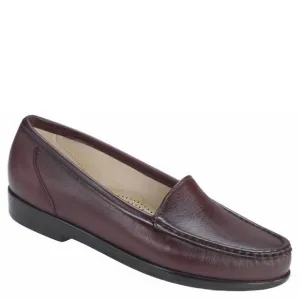 NEW SAS women's simplify loafer in antique wine
