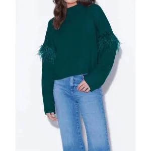 NEW SAYLOR tora sweater in green