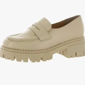 New Seychelles Meridian Platform Loafers beige