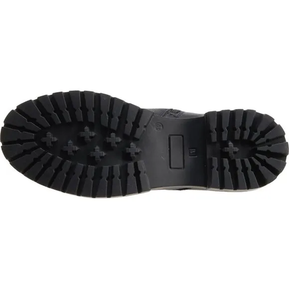 NEW SHOECOLATE Made in India Quilted Zip Boots - Leather  For Women black 463sn