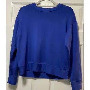 NEW STATESIDE softest fleece crewneck pullover in cobalt
