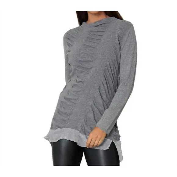 NEW STELLA CARAKASI masterpiece sweater in dark gray