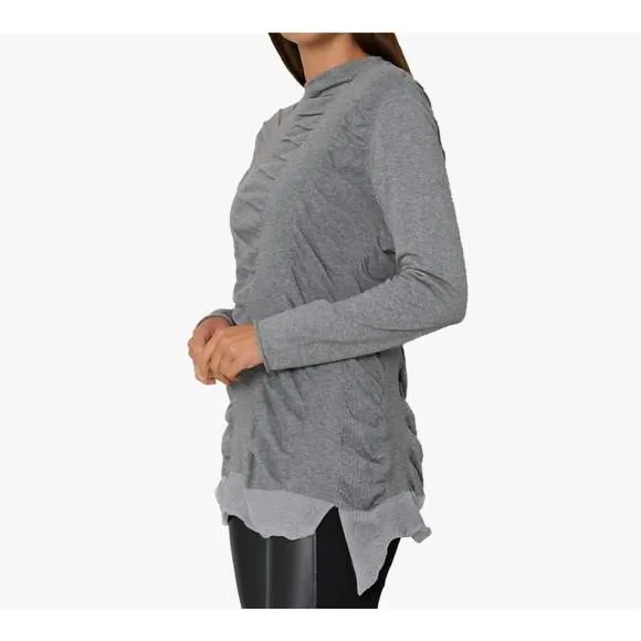 NEW STELLA CARAKASI masterpiece sweater in dark gray
