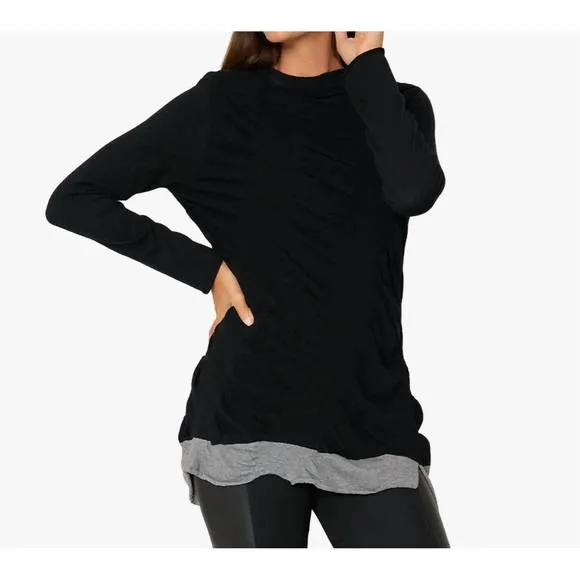NEW STELLA CARAKASI women's masterpiece sweaters in black