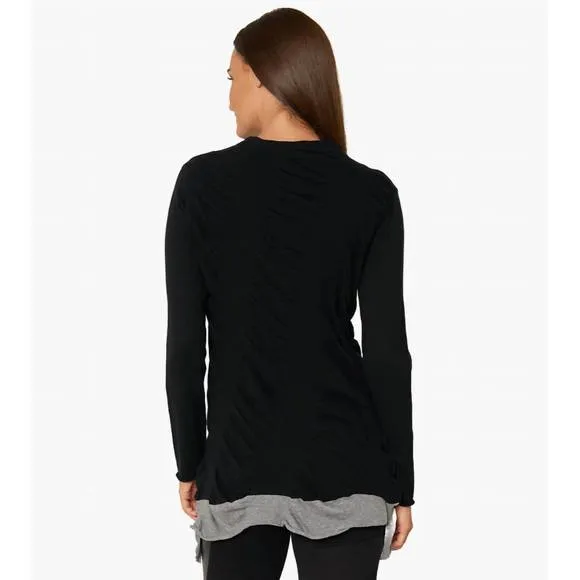 NEW STELLA CARAKASI women's masterpiece sweaters in black