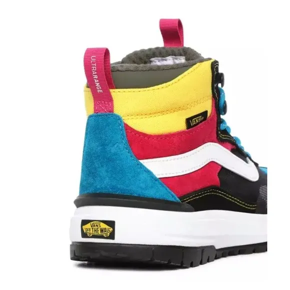 New VANS Wm 6.5, Men Boys 5  UltraRange EXO Hi MTE Multicolor Sneakers 36.5 Eu
