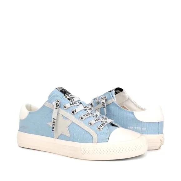 NEW Vintage Havana Suzzie Sneaker In Denim Mix