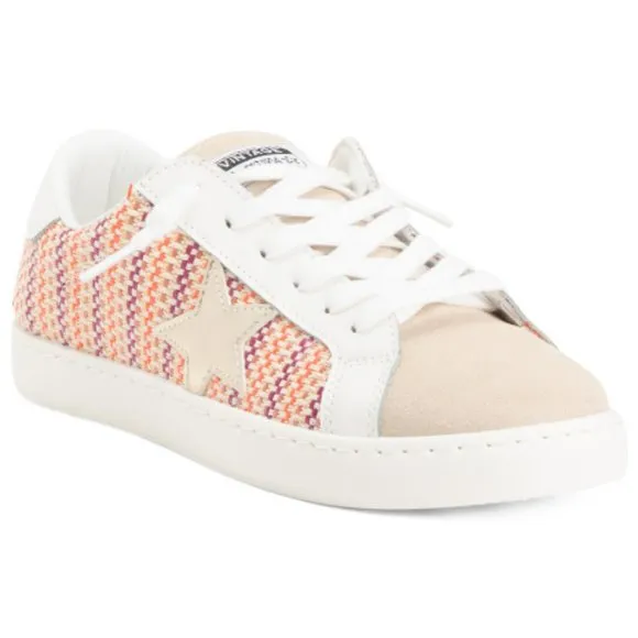 new VINTAGE HAVANA Tweed Fashion Sneakers 492T0