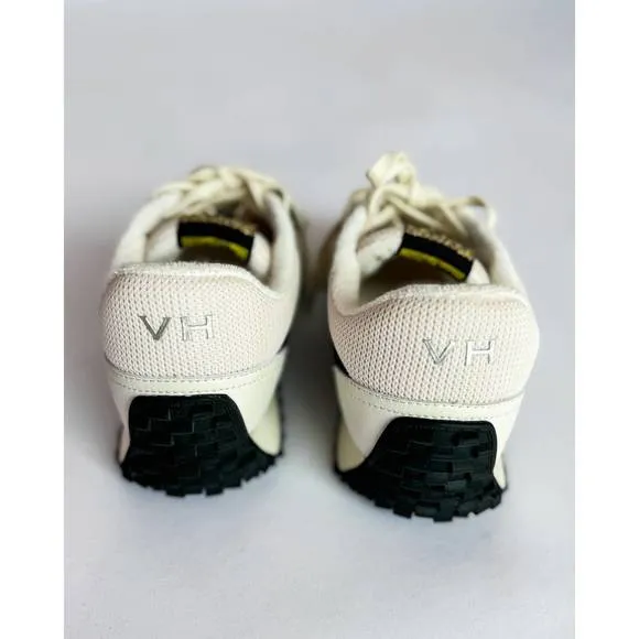 NEW VINTAGE HAVANA women's cosmic 13 sneaker in white silver gold