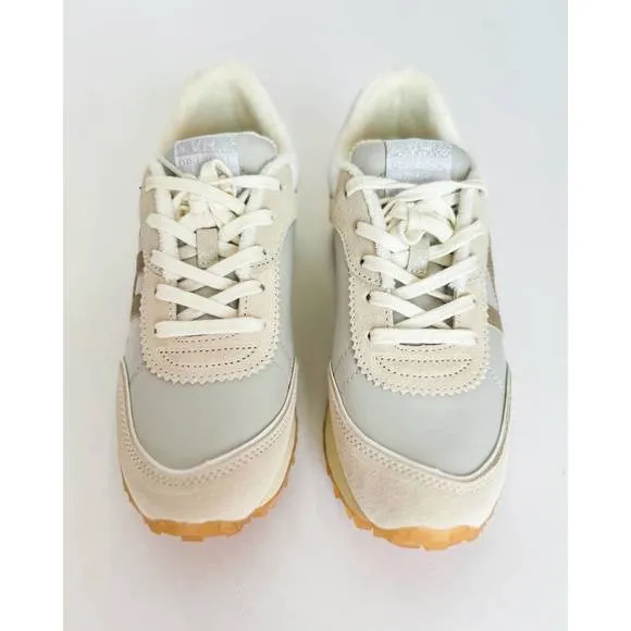 NEW VINTAGE HAVANA women's cosmic 15 sneakers in white pebble taupe