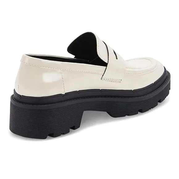 New w/Box Aqua College Saanvi Weatherproof Vegan Lug Sole Penny Loafer Size 8
